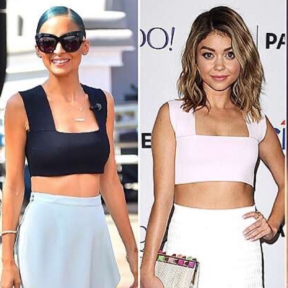 ♡BNWT $235 ICONIC A.L.C.™ ☆Ali☆ Metallic Signature Crop Top♡ Size XS♡ - Picture 7 of 10